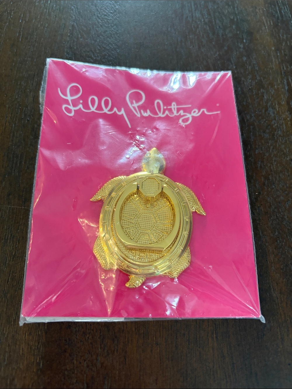 Lilly Pulitzer Turtle Phone Ring